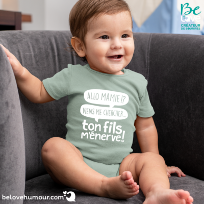 Allo Mamie, viens me chercher ton fils m'énerve !